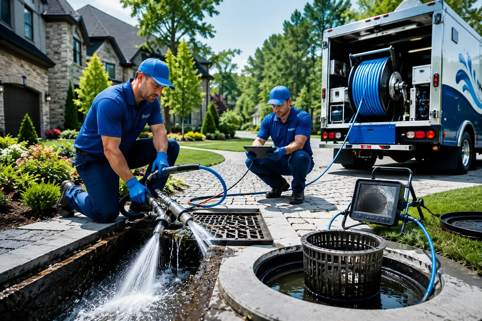 Local outdoor drain cleaning professionals in Central City, IA