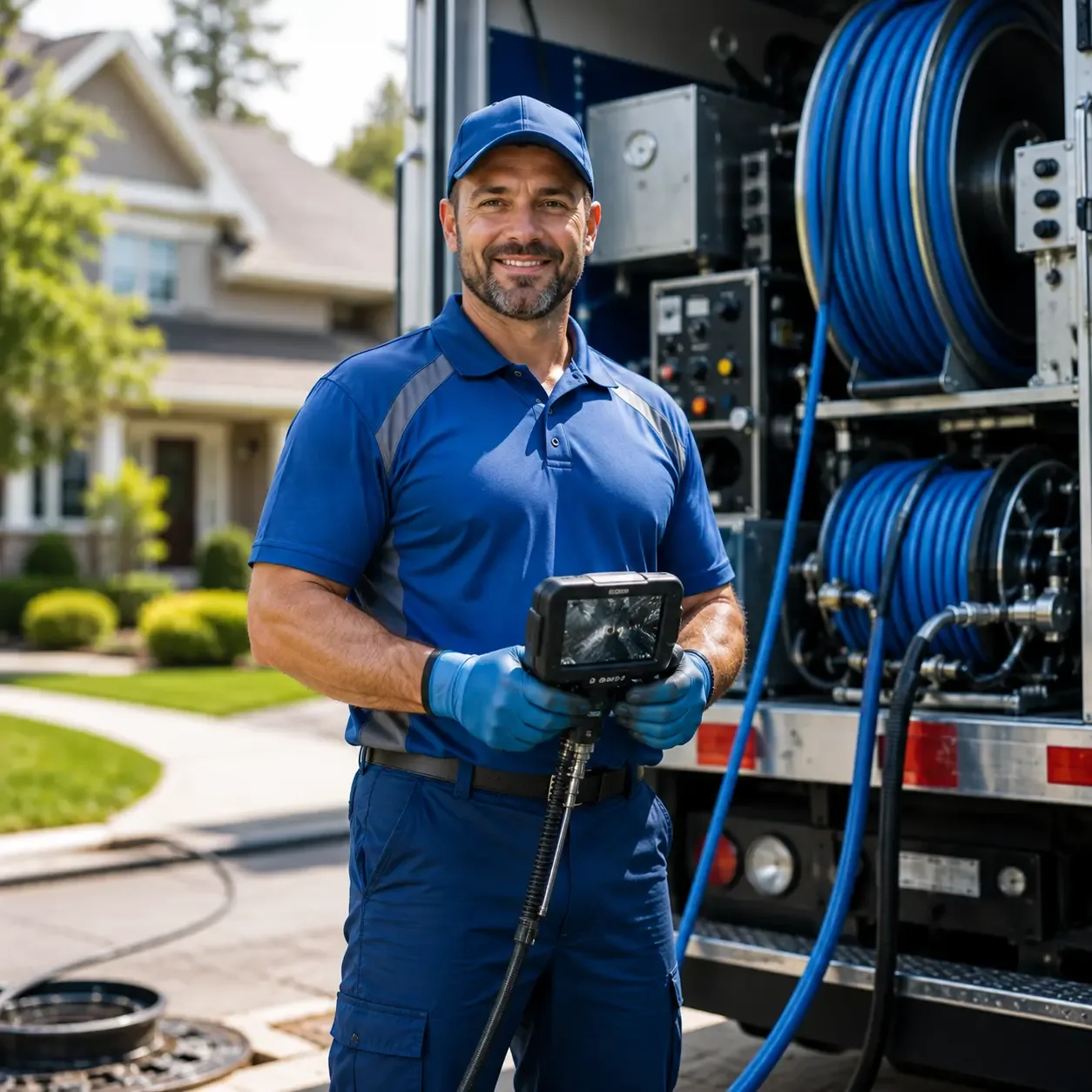 Local outdoor drain cleaning specialists in Central City, IA
